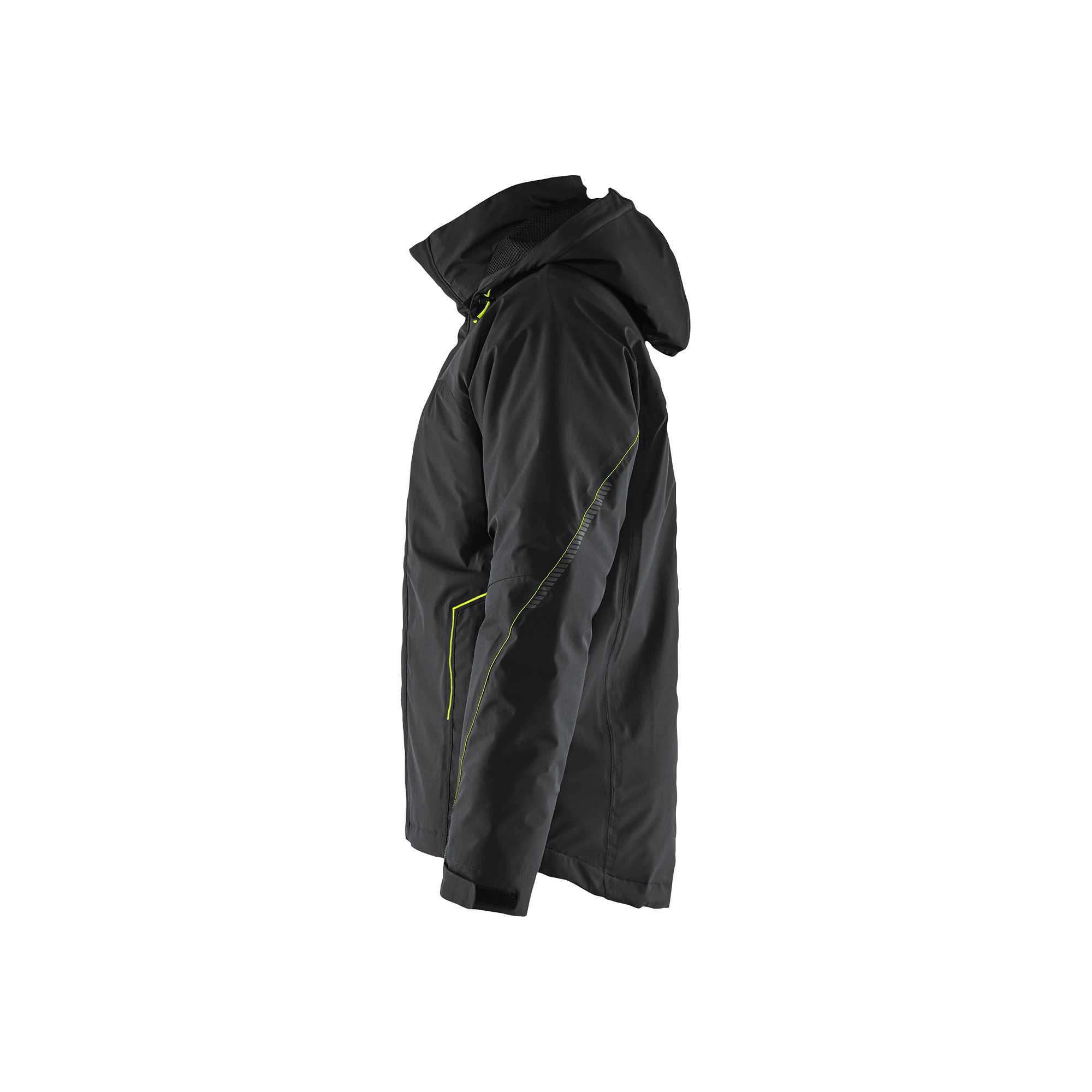 BLAKLADER 44841917 Lightweight lined Winter Jacket Stretch Hi Vis Reflective Work Jacket MEN - Waterproof